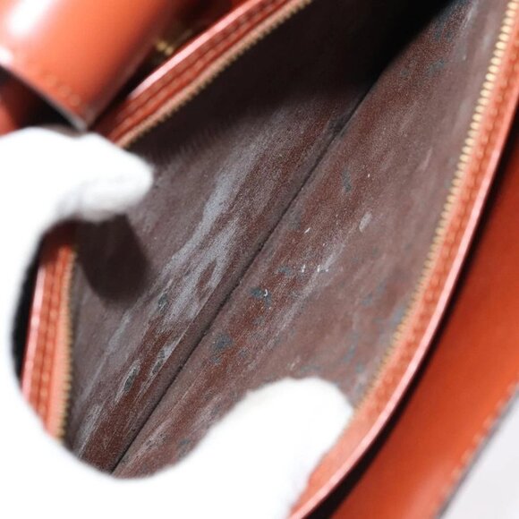 LOUIS VUITTON Epi Capuchin Shoulder Bag Brown M52343 LV Auth 92756 - Picture 13 of 16